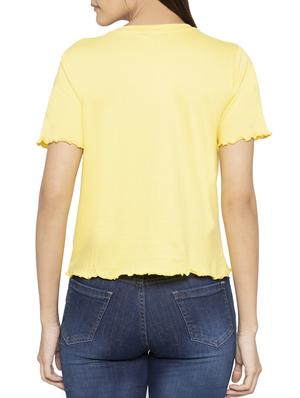 lettuce edge embroidered tee - 15419208 - Standard Image - 3