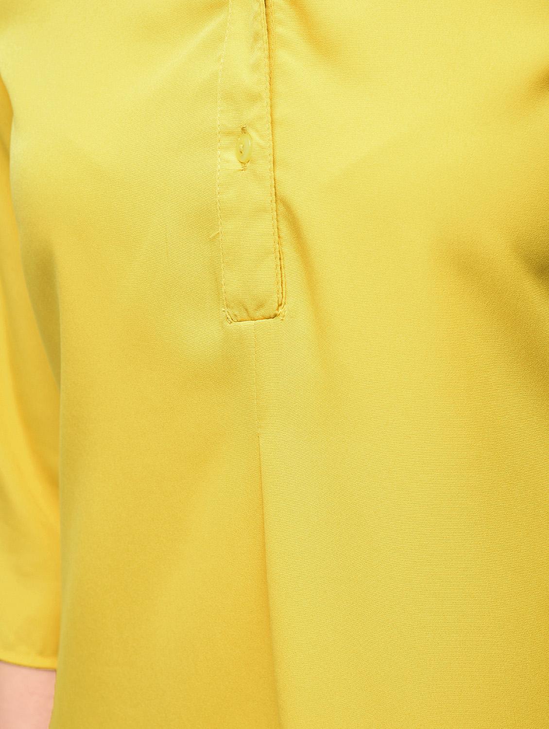 solid straight kurti - 15419512 - Zoom Image - 6