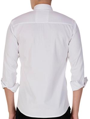 white cotton casual shirt - 15420393 - Standard Image - 3