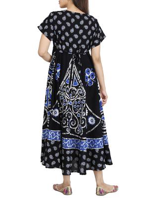 a-line pockets printed kurta - 15420417 - Standard Image - 3