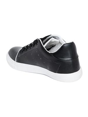 black lace-up sneakers - 15425999 - Standard Image - 3
