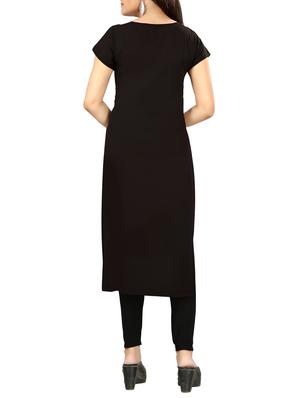 straight polka dot kurta - 15426302 - Standard Image - 3