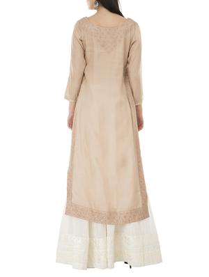 straight embroidered kurta - 15426762 - Standard Image - 3
