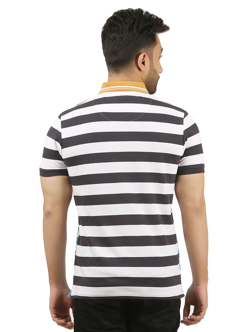 multi cotton blend polo tshirt - 15427298 - Zoom Image - 3