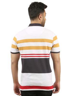 multi cotton blend polo tshirt - 15427299 - Standard Image - 3