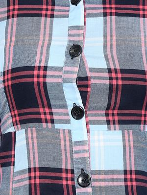 paid a-line shirt dress - 15427516 - Standard Image - 3