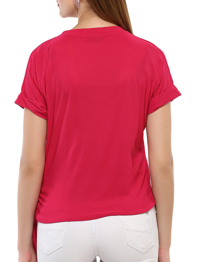 side tie up embellished top - 15427936 - Zoom Image - 3