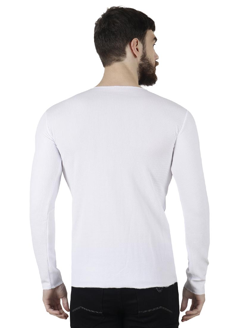 white polyester t-shirt - 15429103 - Zoom Image - 3