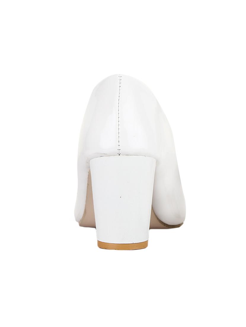 white slip on pumps - 15429981 - Zoom Image - 3