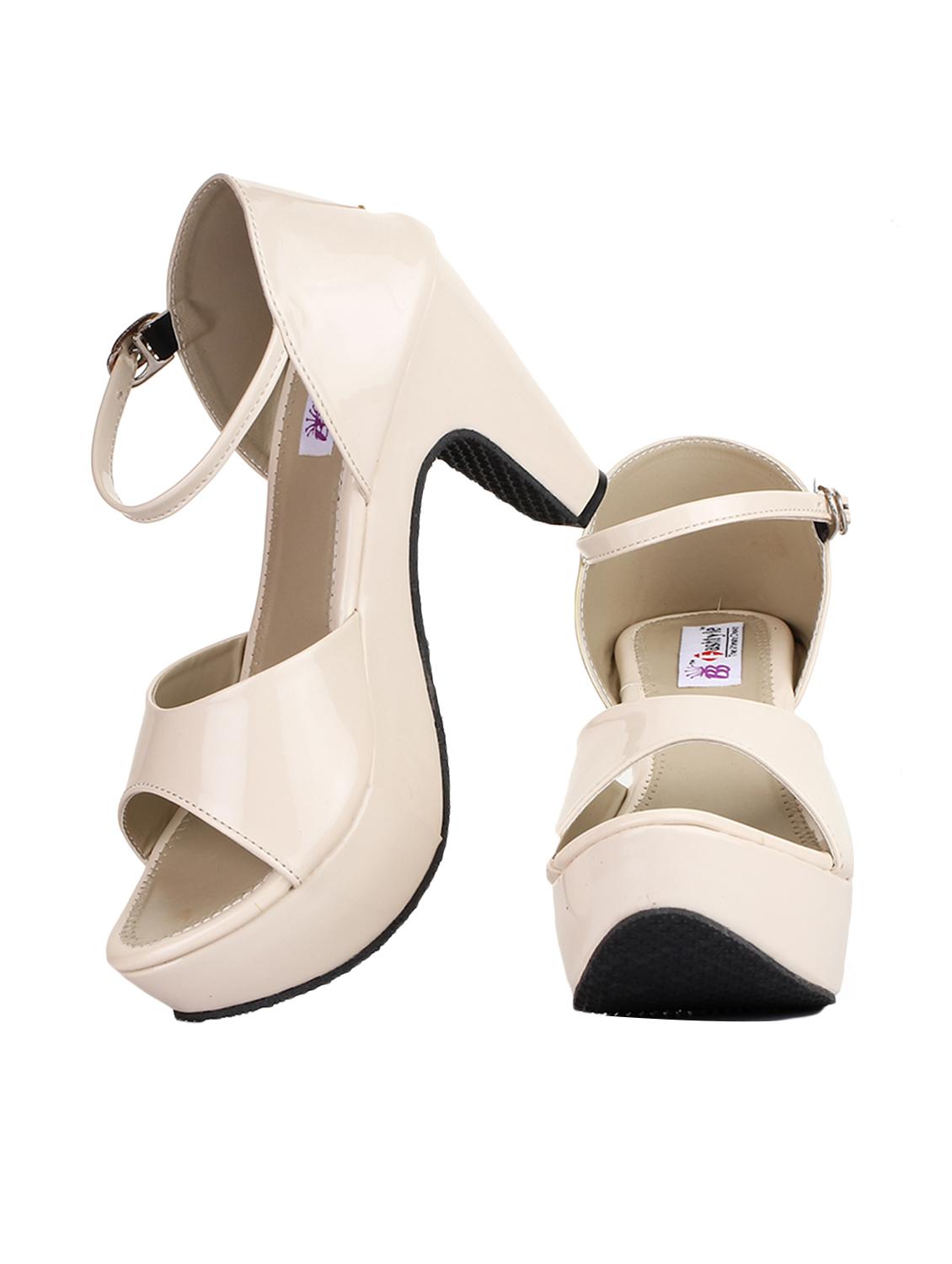 beige ankle strap sandals - 15429989 - Zoom Image - 3