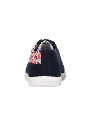 blue lace-up sneakers - 15430012 - Standard Image - 3