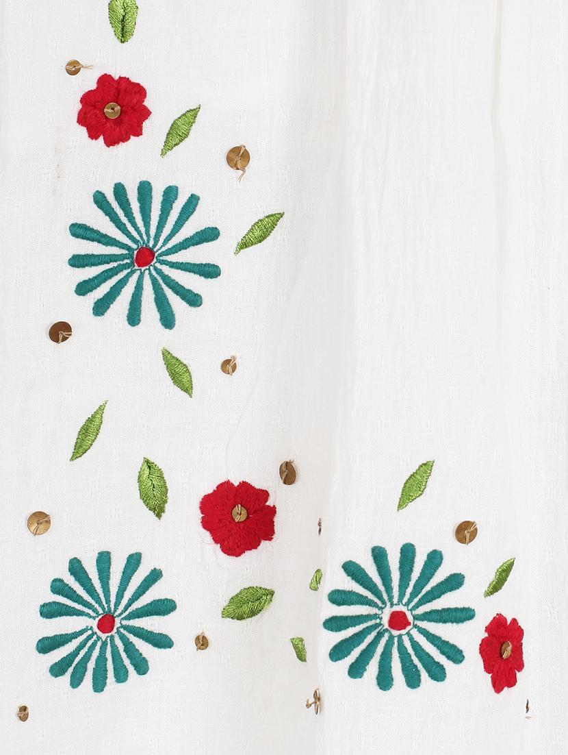 white cotton top - 15430197 - Zoom Image - 3