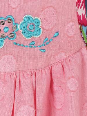 pink cotton top - 15430200 - Standard Image - 3