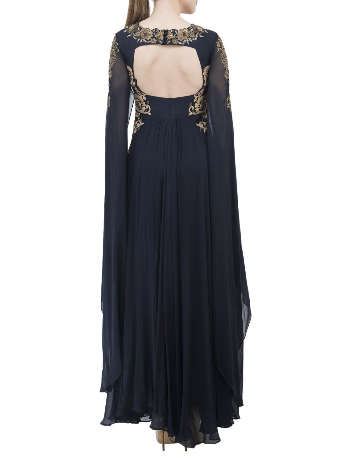 flared embellished kurta - 15430490 - Zoom Image - 3