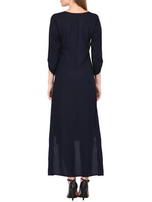 High low kurta with tassels - 15430605 - Standard Image - 3