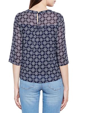 keyhole back printed top - 15431338 - Standard Image - 3