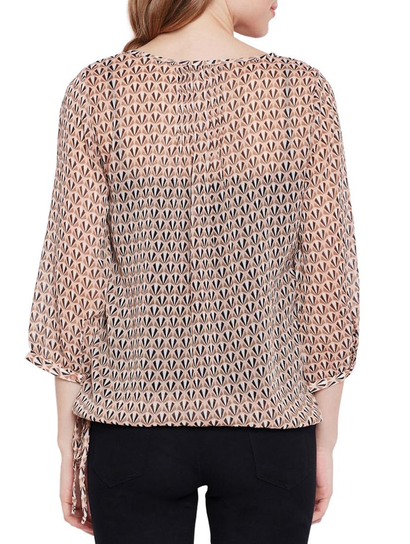 Printed sheer top - 15431345 - Zoom Image - 3