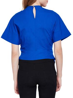 keyhole back corset top - 15431346 - Standard Image - 3
