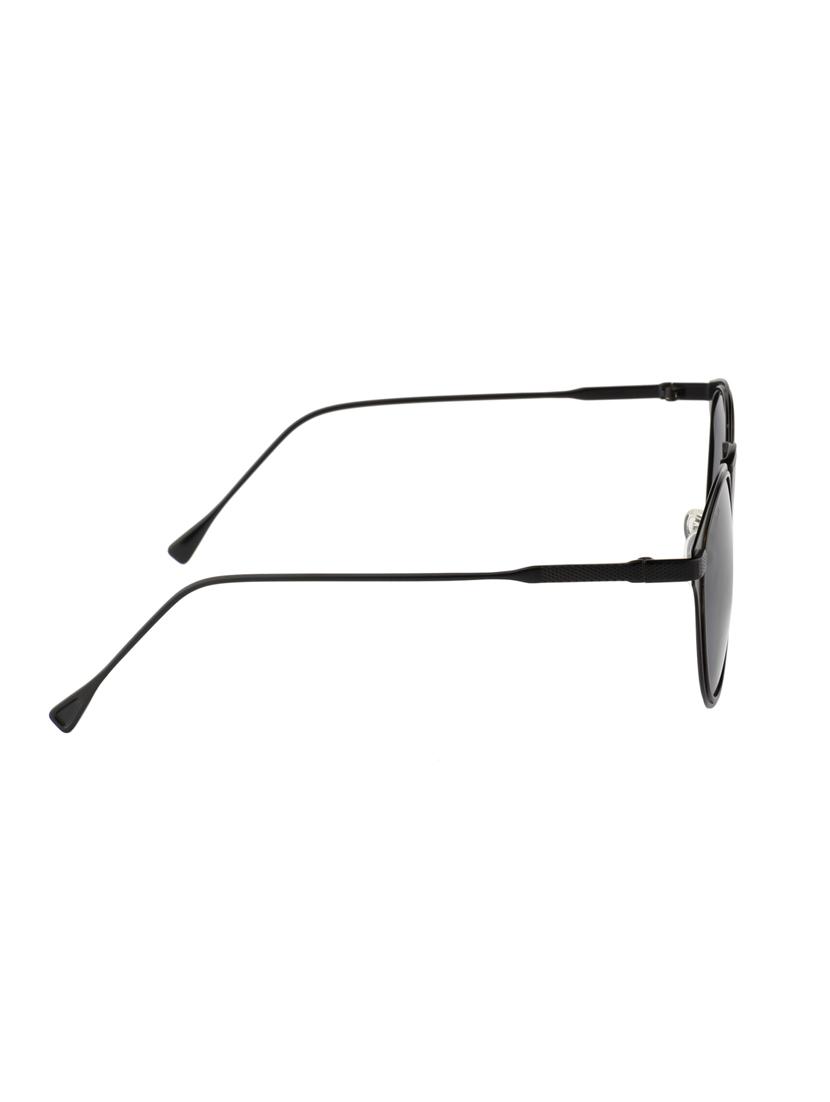 Ted Smith Unisex Round Sunglasses (TS-MYSTRI_BLK) - 15431483 - Zoom Image - 3