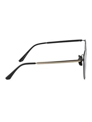 Ted Smith Unisex Aviator Sunglasses (TS-P1055_SIL) - 15431540 - Standard Image - 3