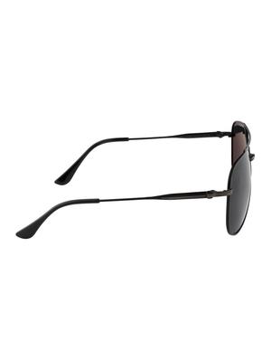 Ted Smith Unisex Aviator Sunglasses (TS-P0967_SIL) - 15431564 - Standard Image - 3