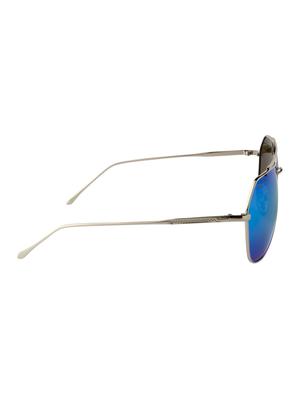 Ted Smith Unisex Aviator Sunglasses (TS-P0951_BLU) - 15431574 - Standard Image - 3