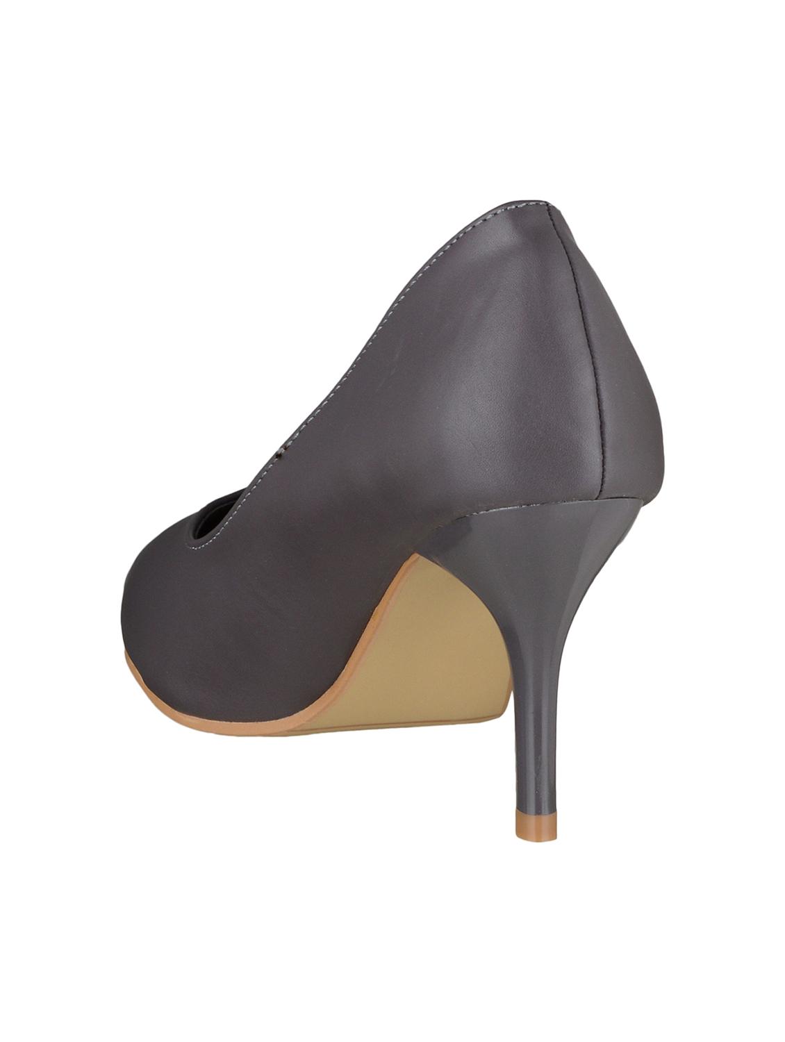 grey slip on pumps - 15431610 - Zoom Image - 3