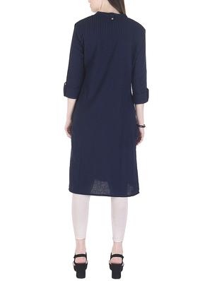 straight pockets kurta - 15431643 - Standard Image - 3