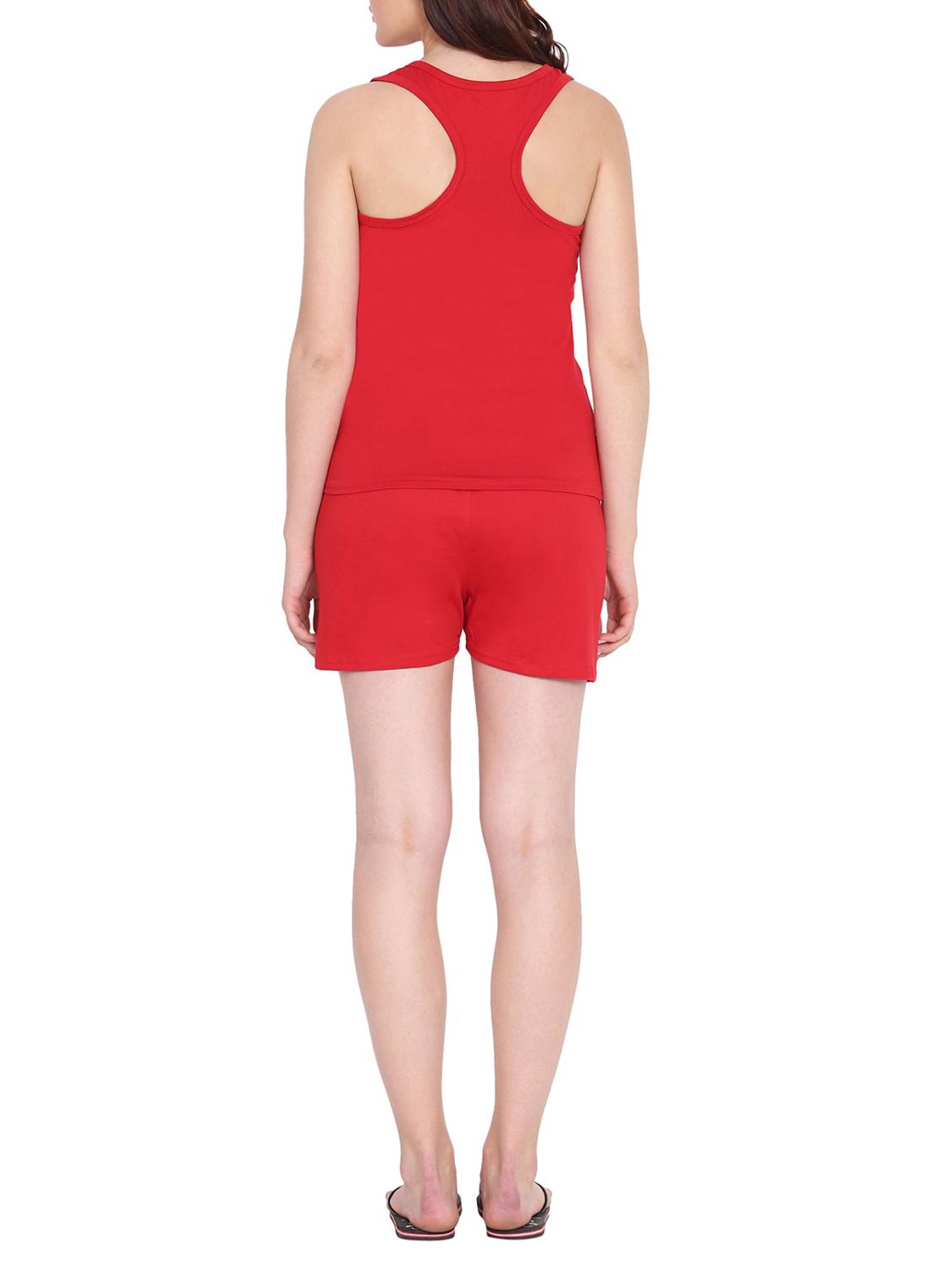 racerback nightwear shorts set - 15431680 - Zoom Image - 3