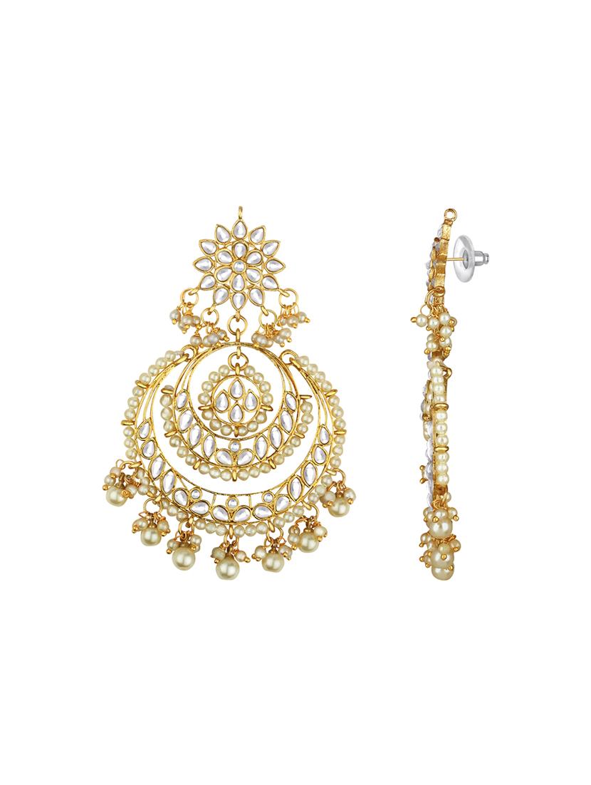 earrings & maangteeka set - 15431898 - Zoom Image - 3