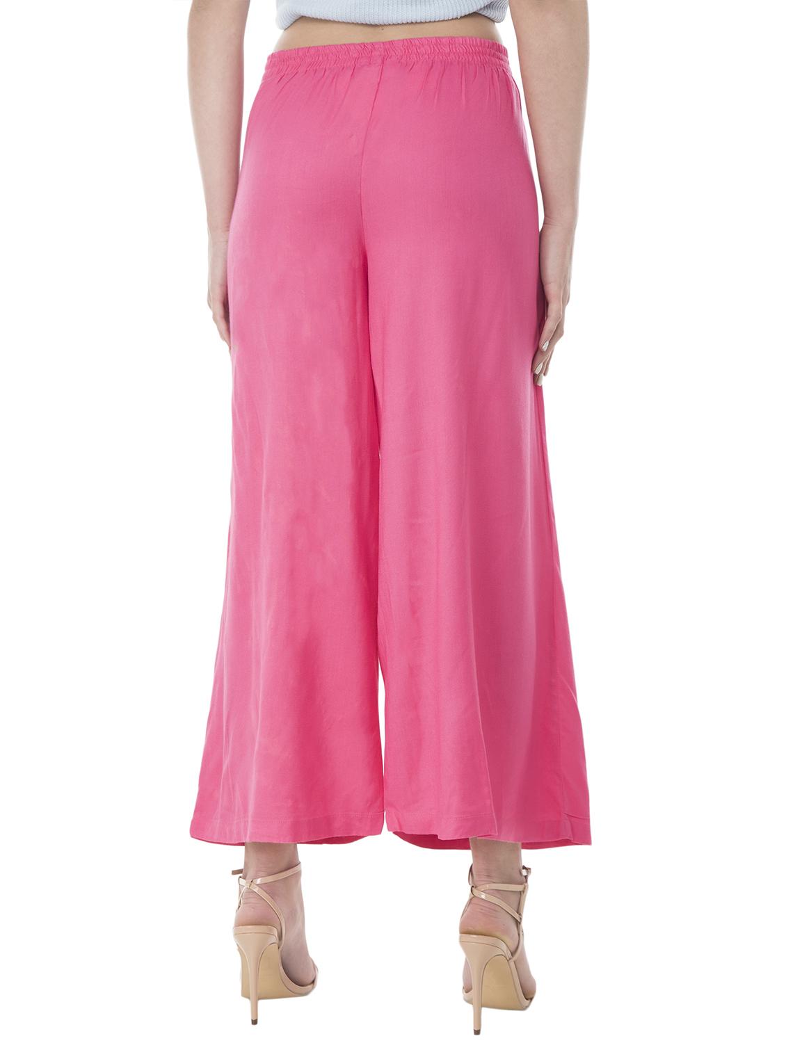 tie-knot belt pleated palazzo - 15432395 - Zoom Image - 3