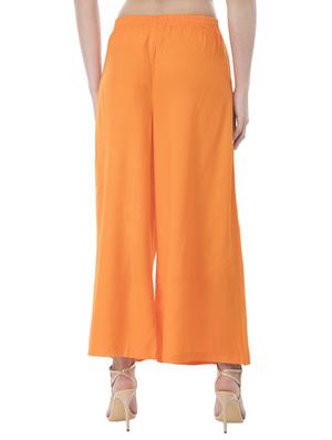 tie-knot belt pleated palazzo - 15432402 - Standard Image - 3