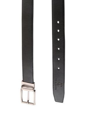 black & brown leatherette reversible belt - 15432421 - Standard Image - 3