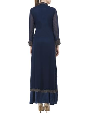 Layered embellished kurta - 15433113 - Standard Image - 3