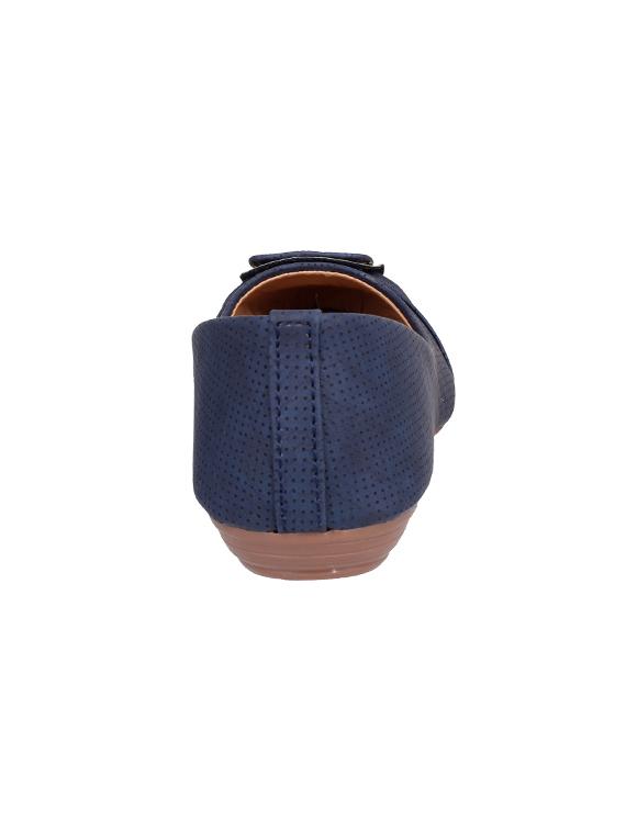 blue slip on ballerinas - 15433340 - Zoom Image - 3