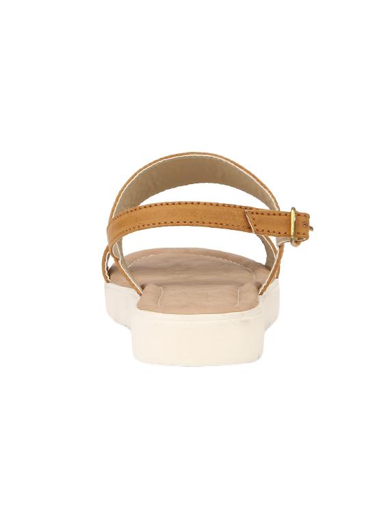 tan back strap sandals - 15433355 - Zoom Image - 3