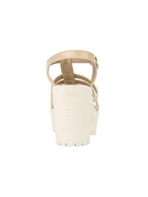 beige ankle strap sandals - 15433369 - Standard Image - 3