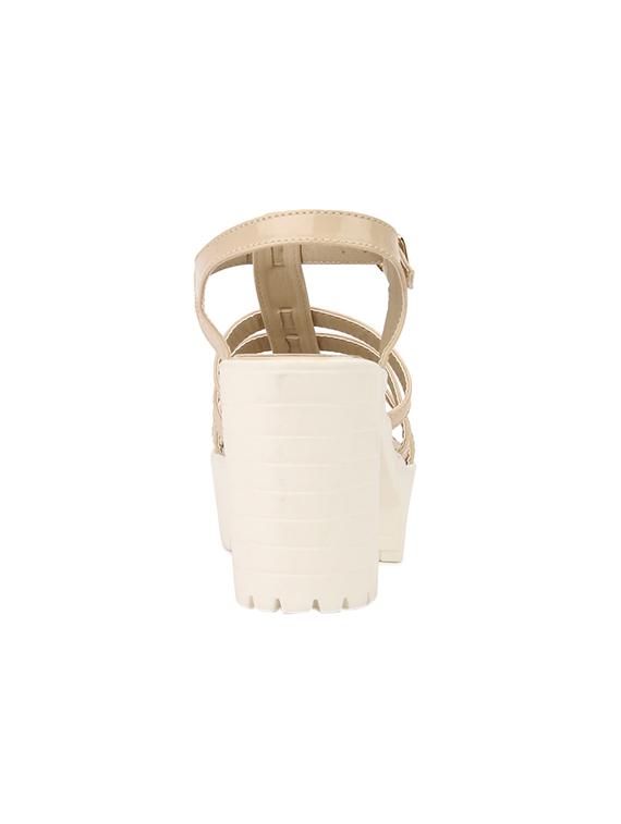 beige ankle strap sandals - 15433369 - Zoom Image - 3