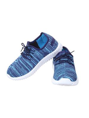 navy lace-up sports shoes - 15435121 - Standard Image - 3