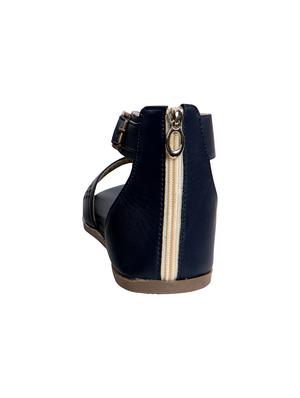 blue closed back sandals - 15435136 - Standard Image - 3