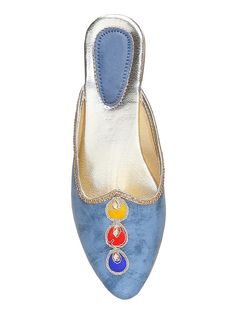 blue mules sandals - 15435141 - Zoom Image - 3