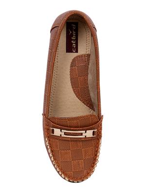 tan slip on loafers - 15435158 - Standard Image - 3