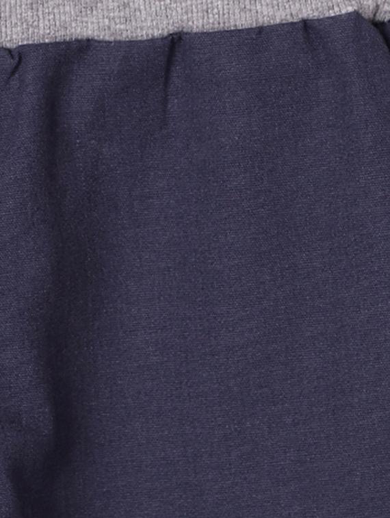 grey cotton shorts - 15435188 - Zoom Image - 3