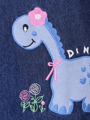 blue cotton dungaree - 15435191 - Standard Image - 3