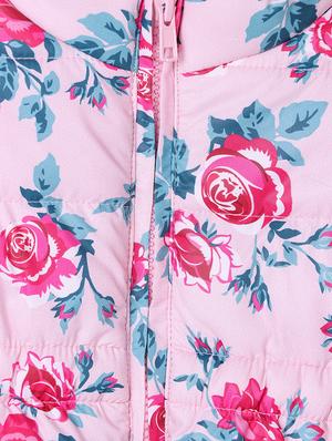 pink polyester quilted jacket - 15435201 - Standard Image - 3