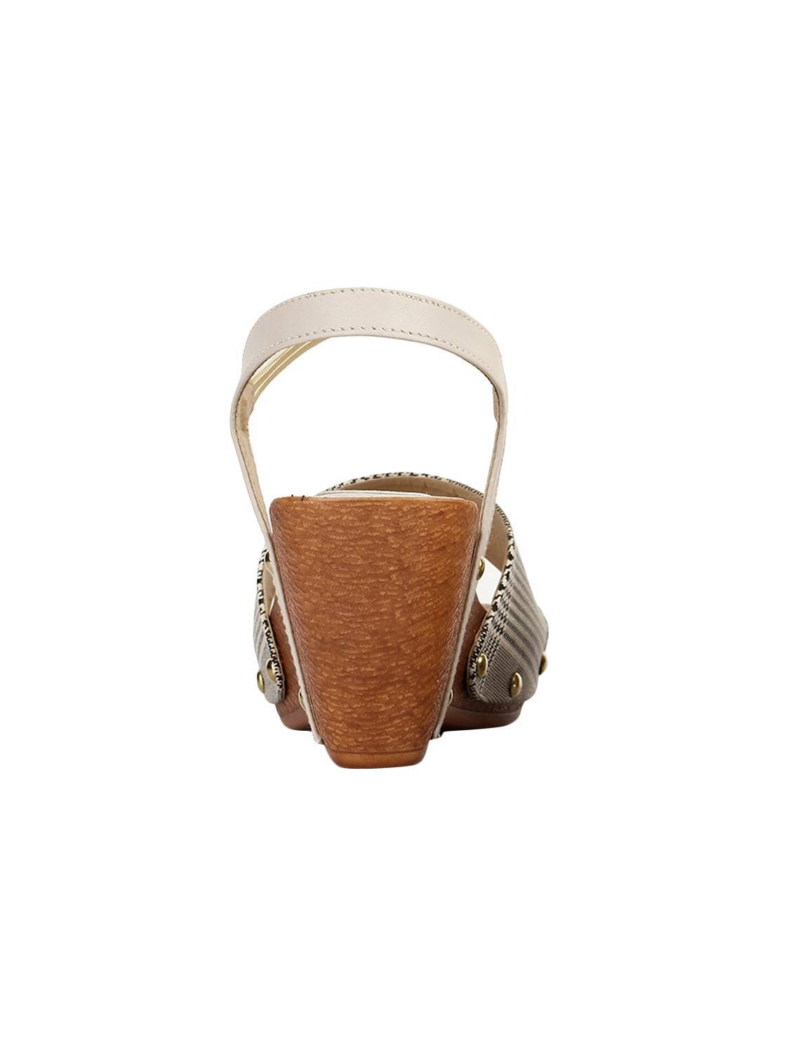 beige back strap wedges - 15435492 - Zoom Image - 3