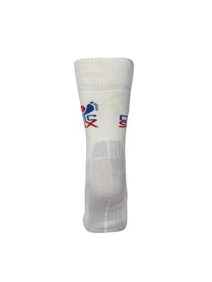 white wool above ankle length sock - 15435679 - Standard Image - 3