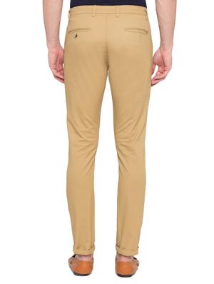 beige cotton chinos - 15436109 - Standard Image - 3