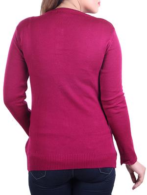 ribbed knit pocket patch cardigan - 15436216 - Standard Image - 3