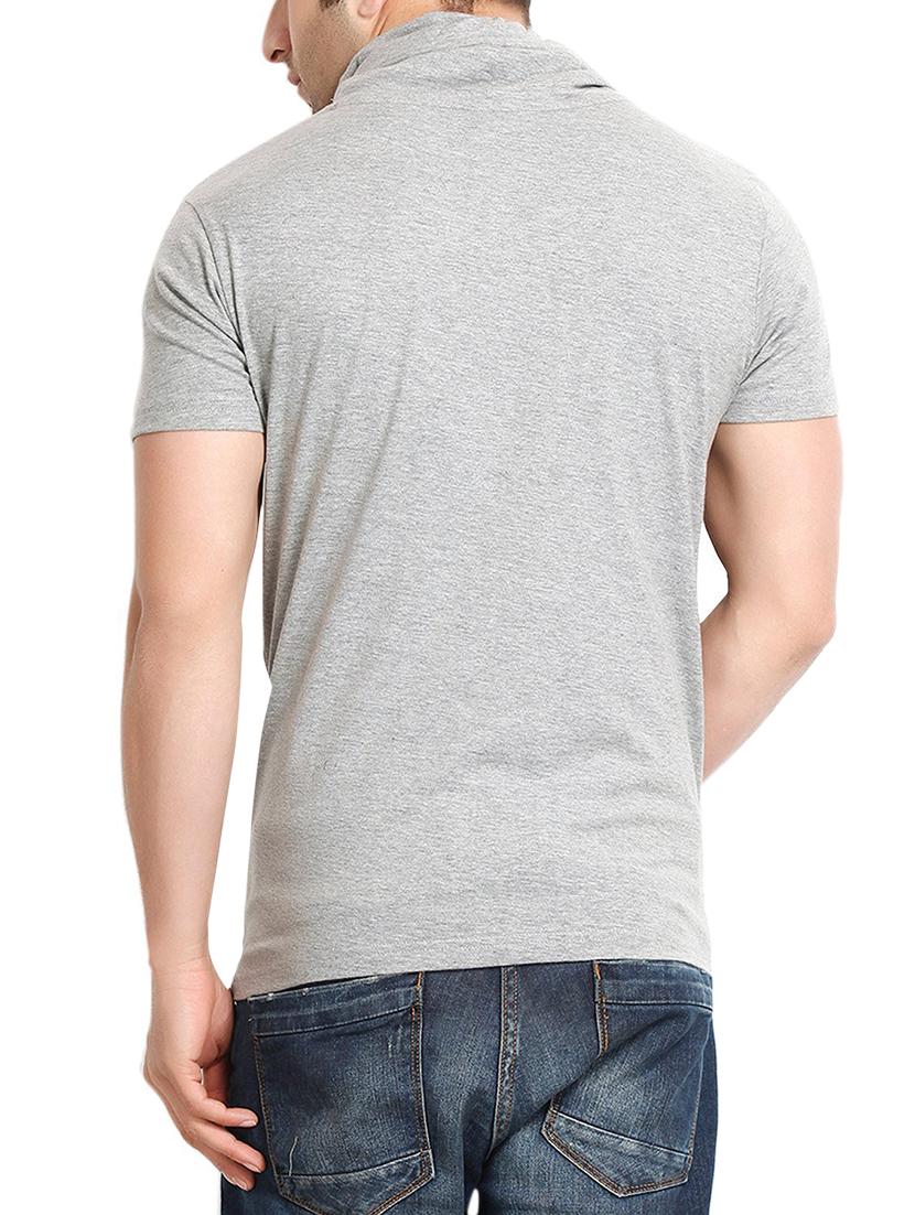 grey cotton tshirt - 15436502 - Zoom Image - 3